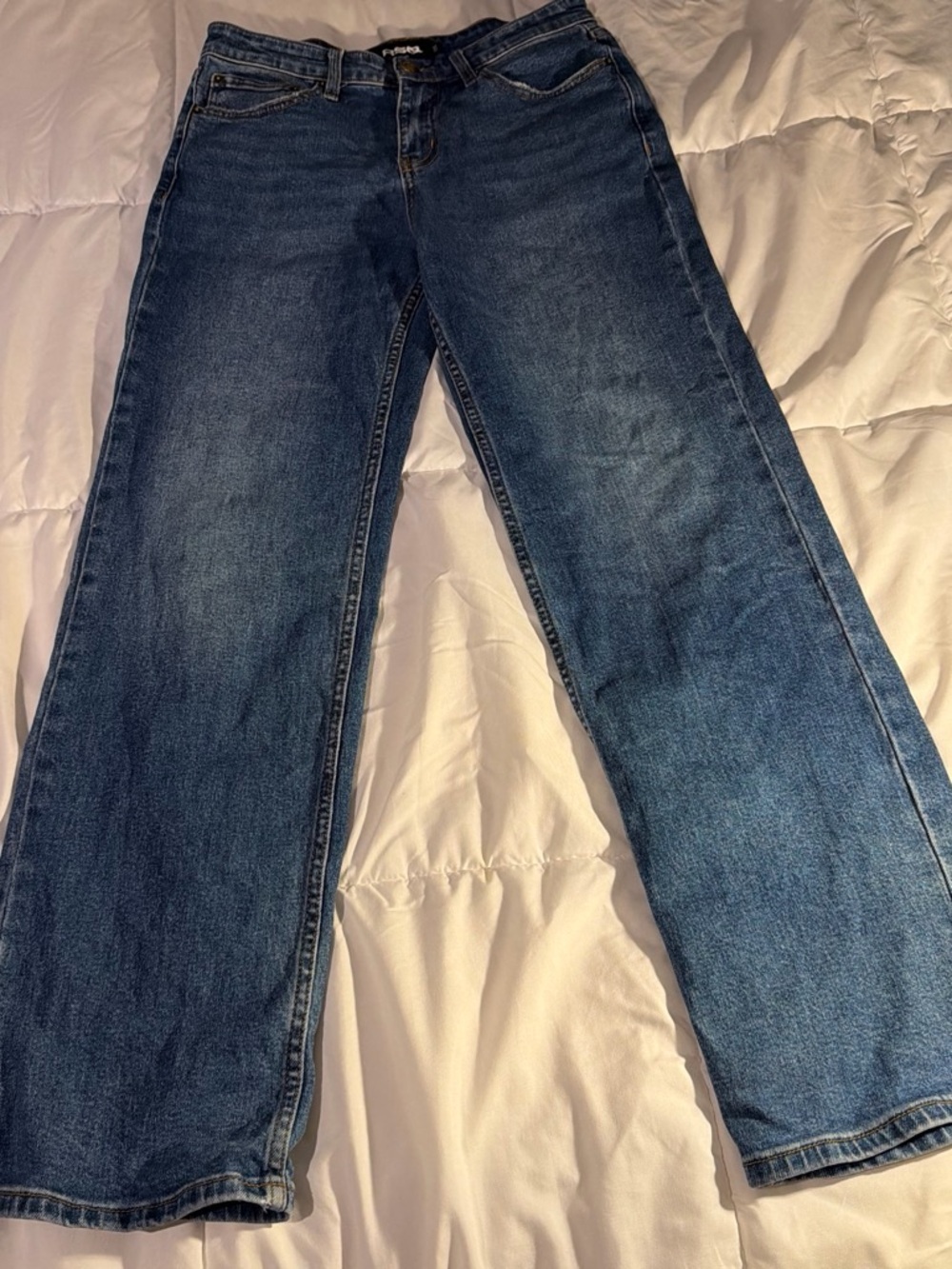 RSQ Boy's Dark Blue Straight-Leg Jeans